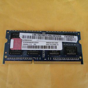 [LAPTOP MEMORY | LAPTOP] Kingston ACR256X64D3S133C9 DDR3 2GB 1333